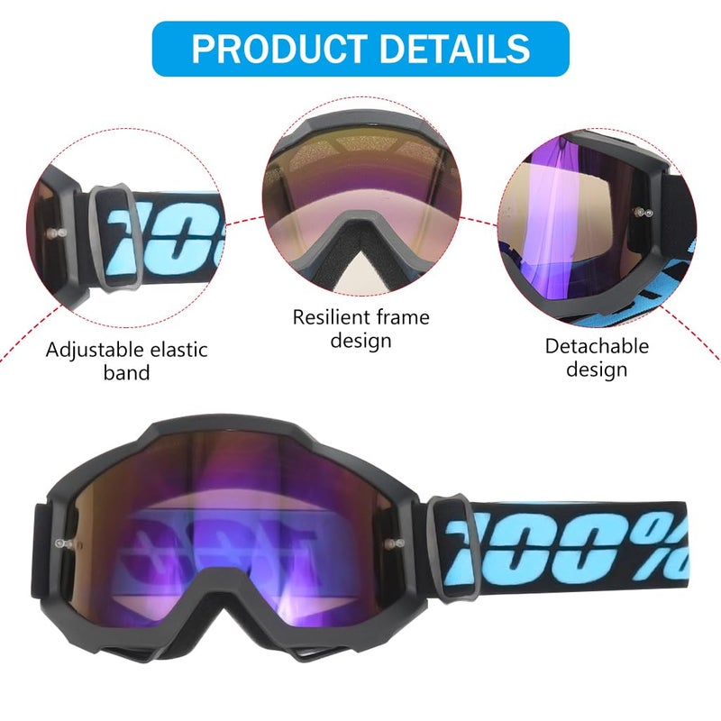 Proberos نظارات ركوب الدراجات النارية للجنسين PROBEROS® للرجال والنساء - Image 3