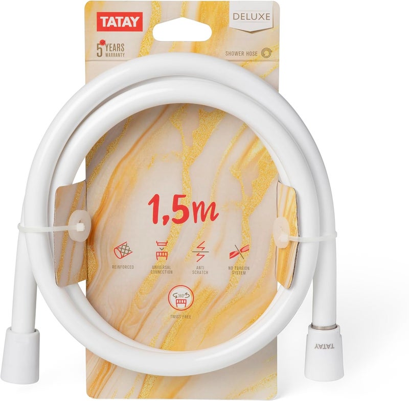 TATAY Flex Shower Hose 1.5m - Image 2