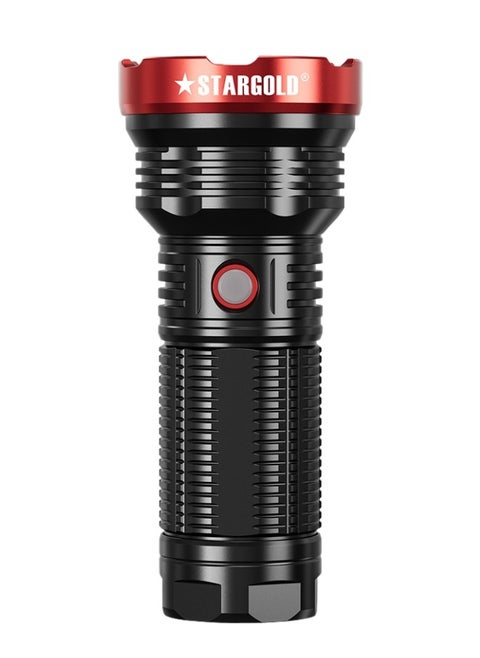 Rechargeable LED Flashlight With Power Bank Germany Technology 40W LED 11000mAh LED Light