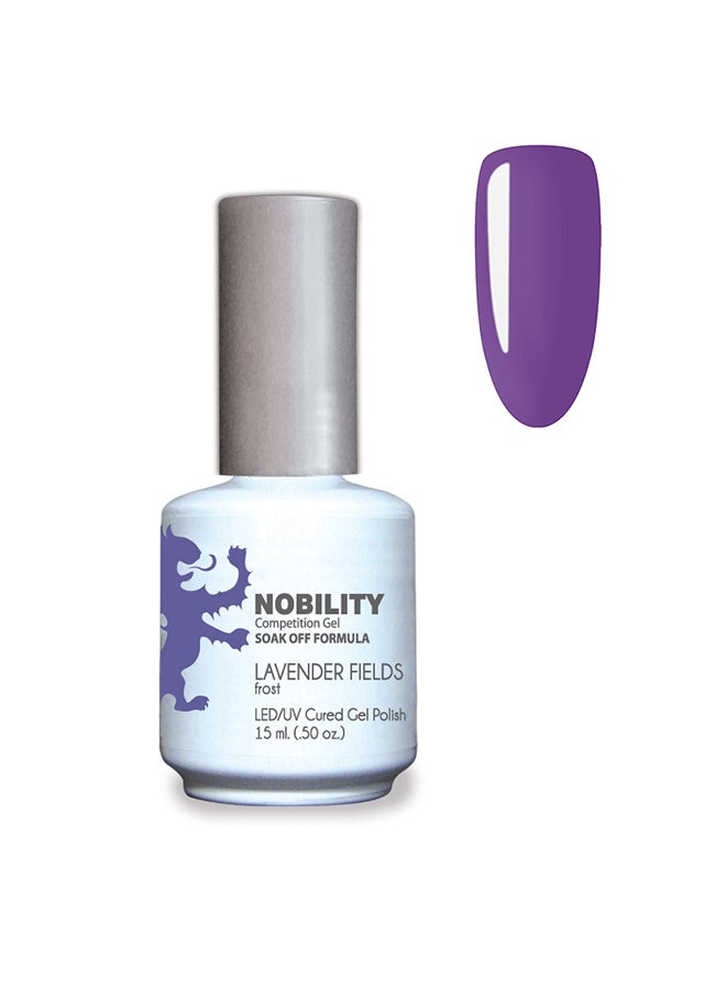 Lechat Gel Nail Polish 15 ml, Long Lasting, Chip Resistant, Requires Drying Under UV Led Lamp Lavender Fields Nbgp96