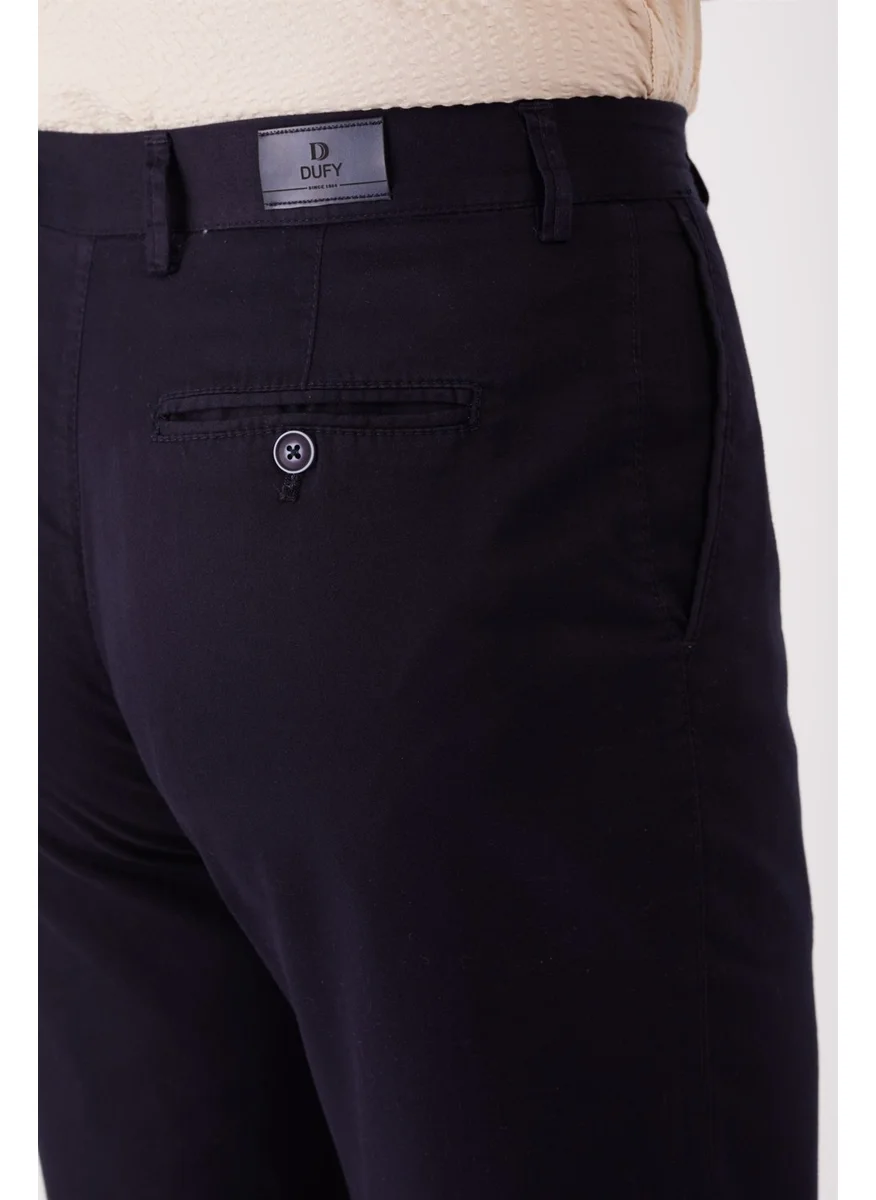 دوفي Navy Blue Men's Regular Fit Short