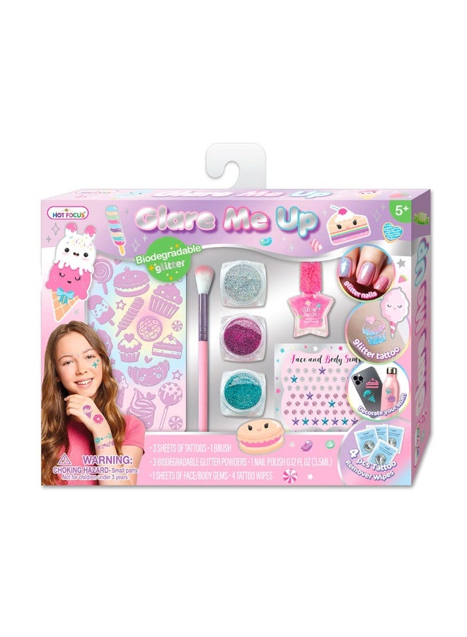 Hot Focus Glare Me Up Sweet Nail Fashion Set (127TB)