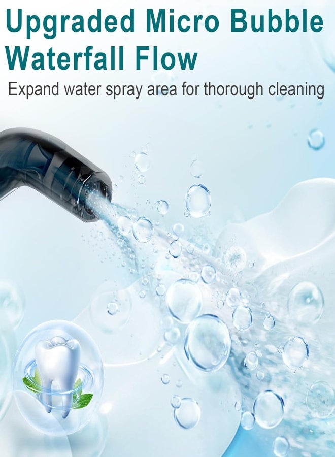 Nicefeel Portable Water Flosser with 2 Tips Teeth Oral Irrigator - Image 4