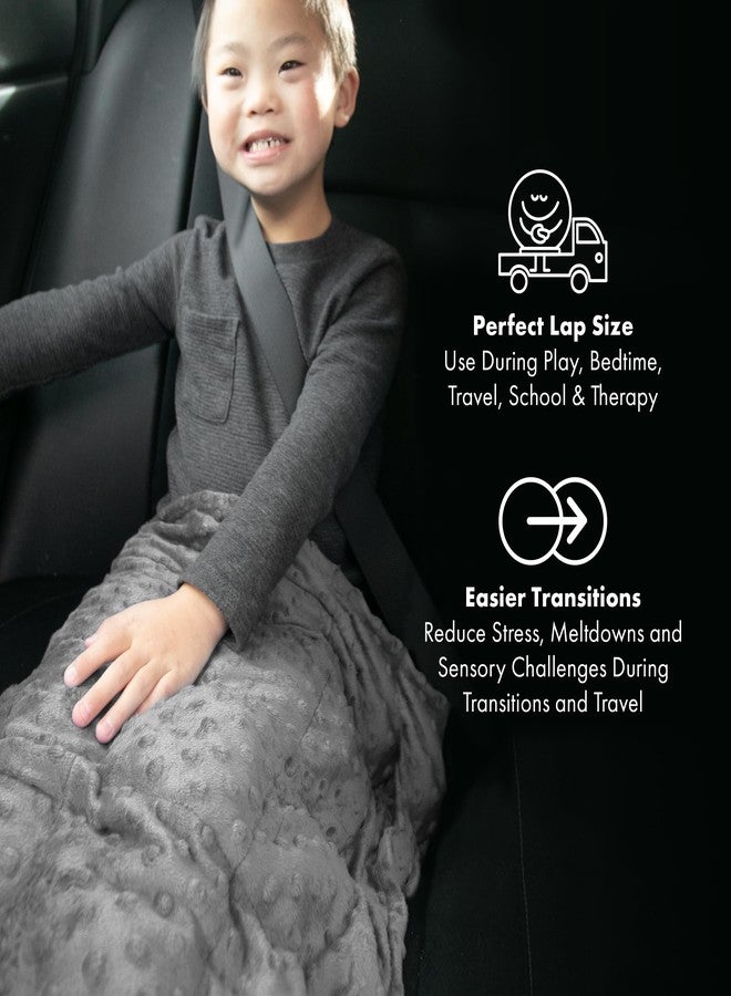 Harkla Weighted Lap Pad for Kids (Grey) - Image 5