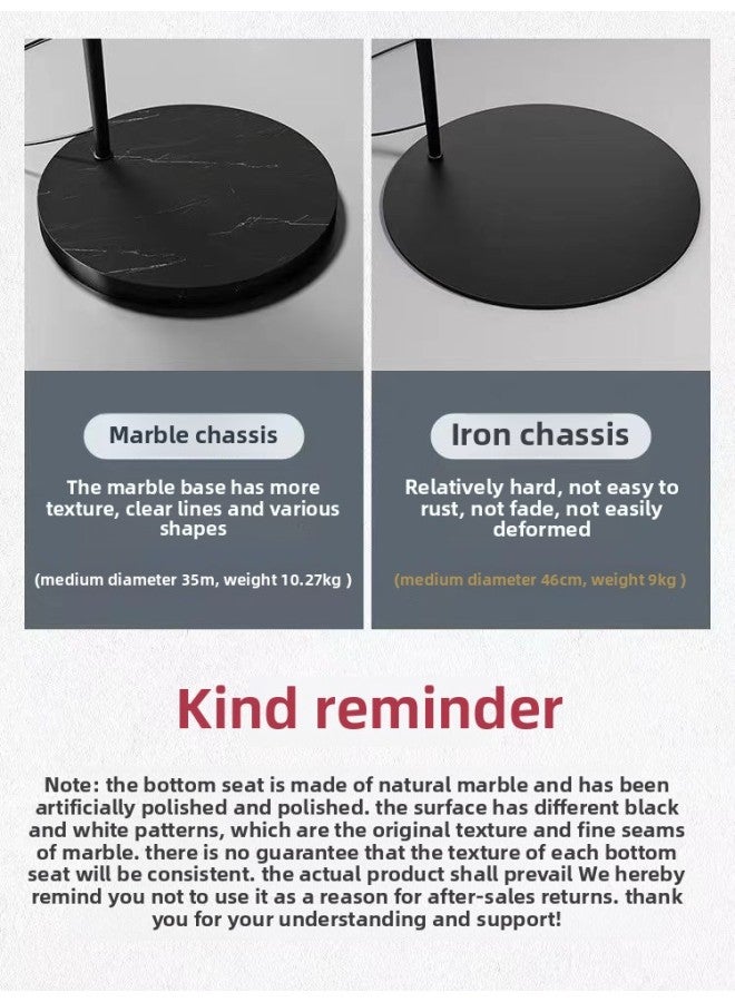 إسكدنيا Fishing Lamp Floor Lamp Living Room Sofa Lamp Modern Simple Nordic Creative Bedroom Bedside-Color:Upgraded Small Size  20w Three-color Dimming Full Spectrum + - Image 4