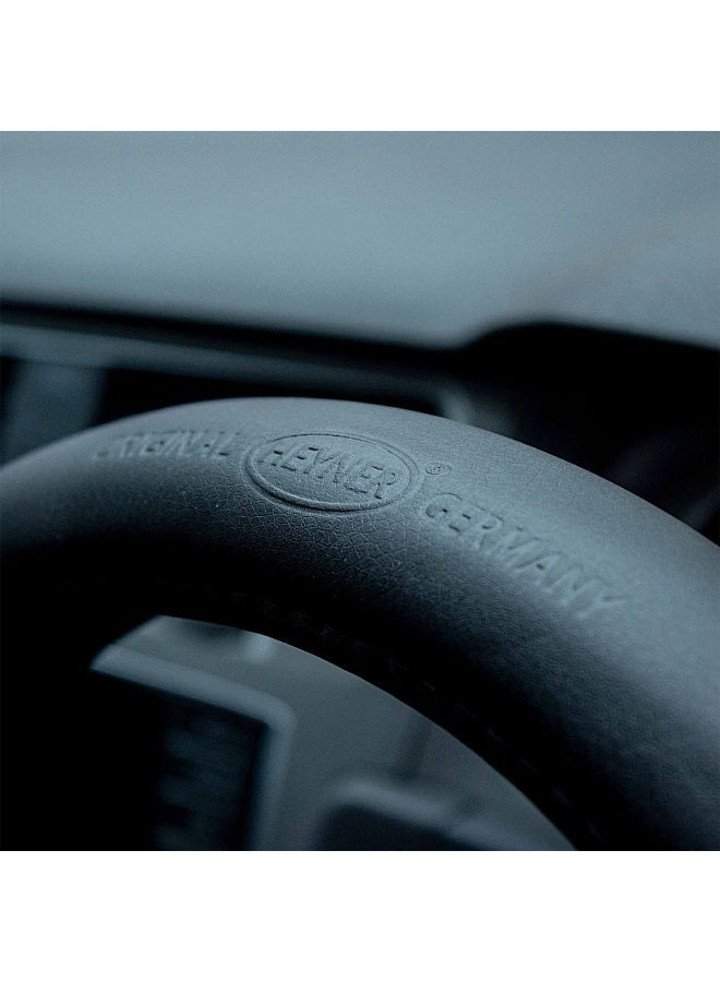 HEYNER® SoftComfort PRO Steering Wheel Cover – Universal 37–39cm, Non-Slip Synthetic Leather, Soft Grip & Odorless Design - Image 5