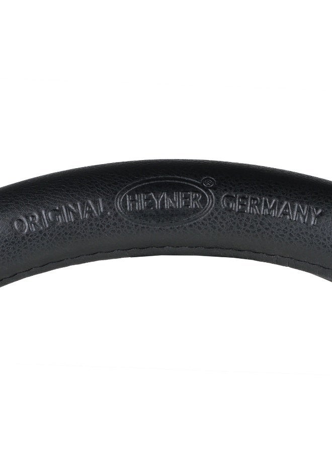 HEYNER® SoftComfort PRO Steering Wheel Cover – Universal 37–39cm, Non-Slip Synthetic Leather, Soft Grip & Odorless Design - Image 2