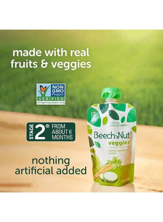 Beech-Nut Baby Food Pouches Veggies & Fruities Variety Pack, 3.5oz, 18ct - Image 3