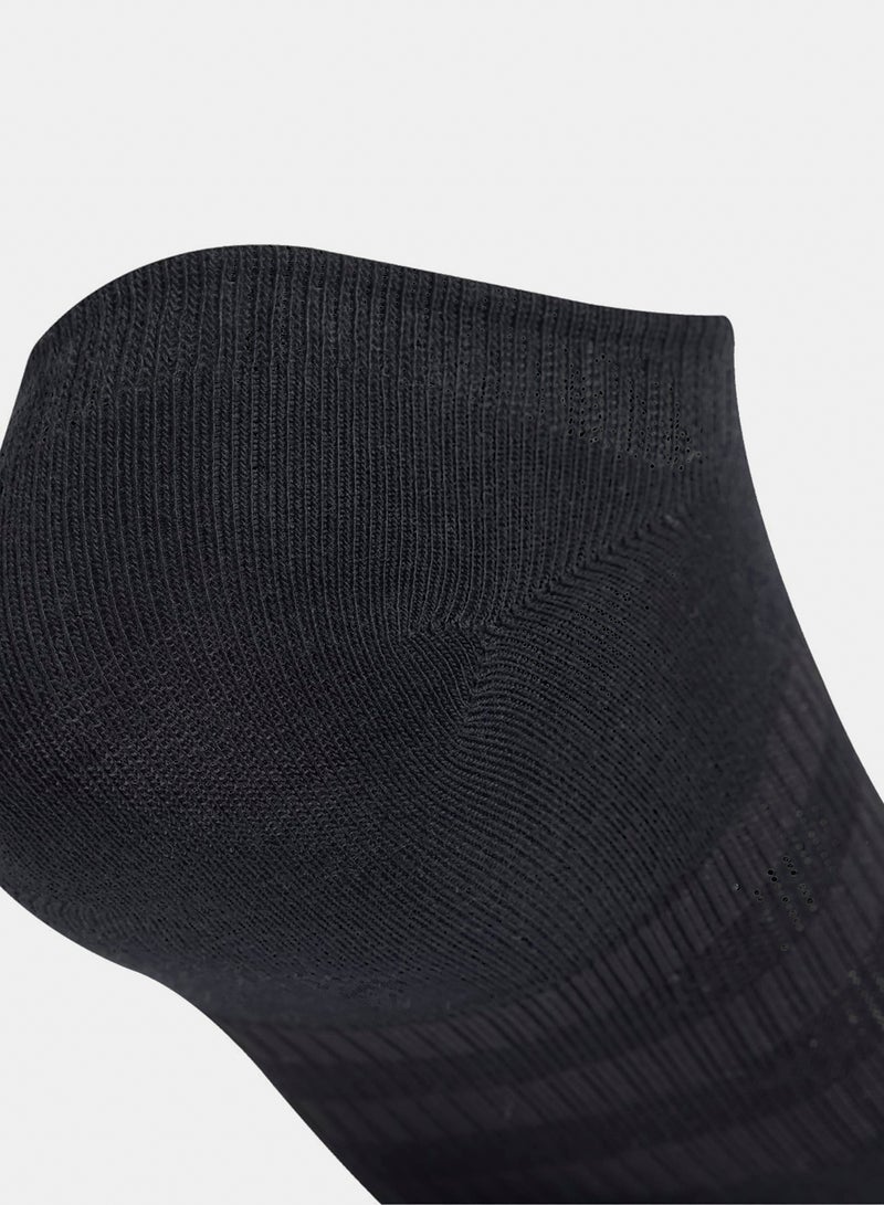 Adidas Thin&Light Sportswear No Show Socks 3 Pair Pack - Image 3