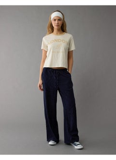 American Eagle AE Low-Rise Pull-On Poppy Trouser  - Image 1