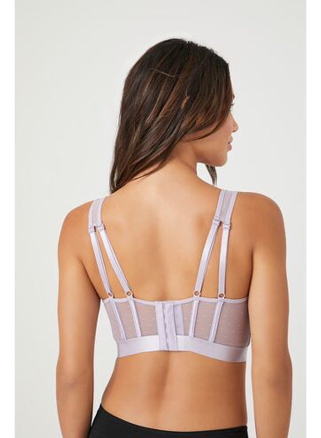 FOREVER 21 Mesh Sweetheart Underwire Bra  - Image 3