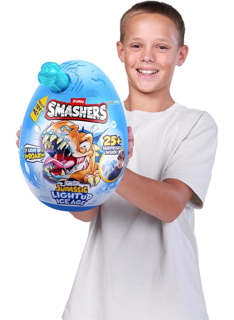 SMASHERS بيضة ميغا مضيئة من سلسلة عصر الديناصورات - 1 ZUR-74138 - Image 3