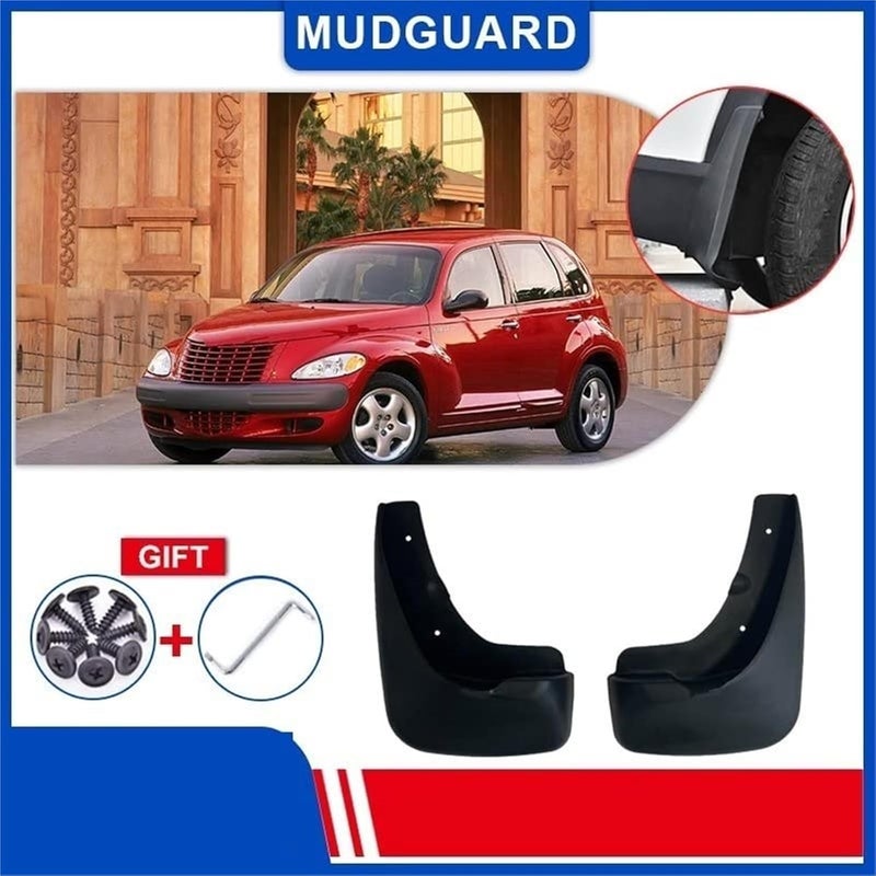 QASULER Car Mudguards for Chrysler PT Cruiser 2001-2010 - Image 5