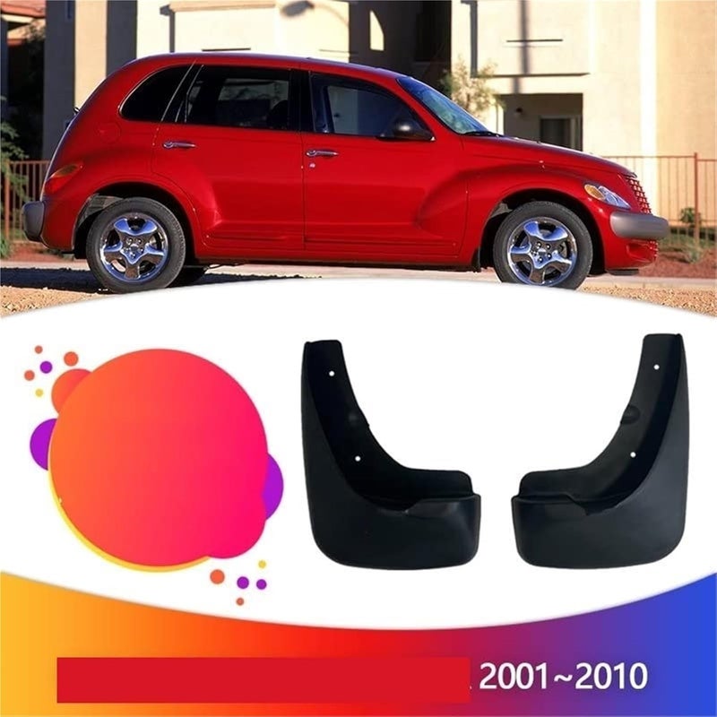 QASULER Car Mudguards for Chrysler PT Cruiser 2001-2010 - Image 4