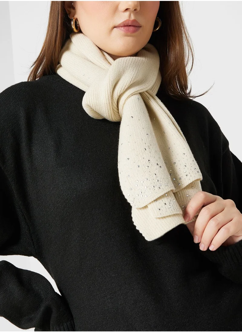 PIECES Pcjasmine Sequins Long Scarf