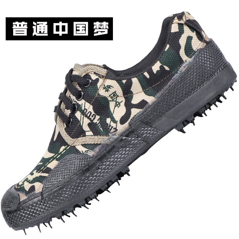 Liberation Shoes Men'S Camouflage Rubber Shoes 99 Training Shoes Migrant Workers Work Shoes Wear-Resistant Non-Slip Labor Protection Shoes Women'S Rubber Shoes - Image 5