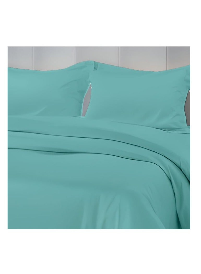 BYFT Orchard Exclusive (Sea Green) Single Size Duvet Cover (165 x 245 + 30 Cm -Set of 1 Pc)  Cotton percale Weave, Soft and Luxurious, High Quality Bed linen -180 TC  - Image 3