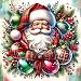 Paintcolor Christmas Diamond Art Painting Kits for AdultsSanta Claus 5d Full Drill Paint with Diamonds for Beginners Kids DIY Diamond Dots Gem Art and Crafts for Home Decor - Image 2
