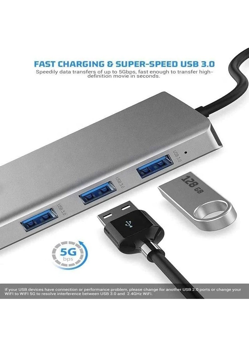 Generic USB-C Docking Station 12-in-1 – Dual HDMI, USB 3.0, 100W PD, Ethernet, SD/TF, 3.5mm Audio  - Image 2