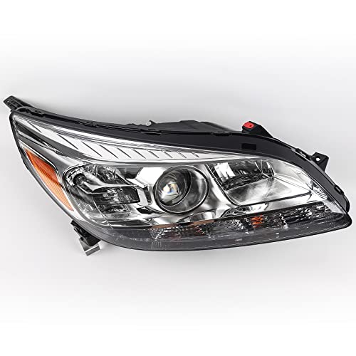 VLINCAR for Chevy Malibu 2013 2014 2015 Headlight Assembly 2016 Malibu Limited Head Light Replacement Halogen Headlamp Right Passenger Side 23294939 - Image 3