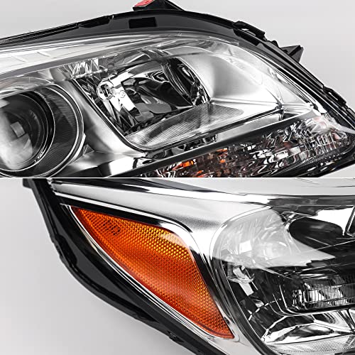 VLINCAR for Chevy Malibu 2013 2014 2015 Headlight Assembly 2016 Malibu Limited Head Light Replacement Halogen Headlamp Right Passenger Side 23294939 - Image 4