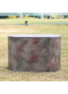 DANUBE HOME Decorative Fiber Glass Stool for Garden Home | Outdoor Stool Sturdy And Durable Garden Stool - Oval  - Image 2