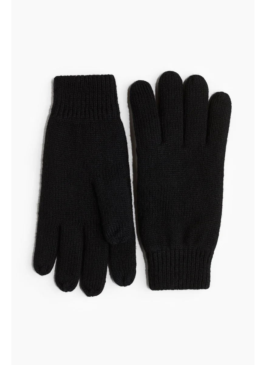 H&M Knitted Smartphone Gloves