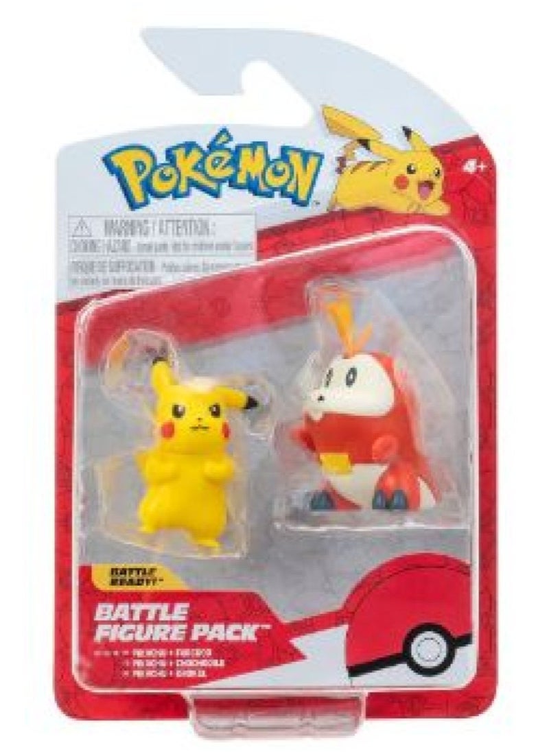 Pokemon Pokemon Battle Figure Pack Generation IX - Pikachu & Fuecoco 