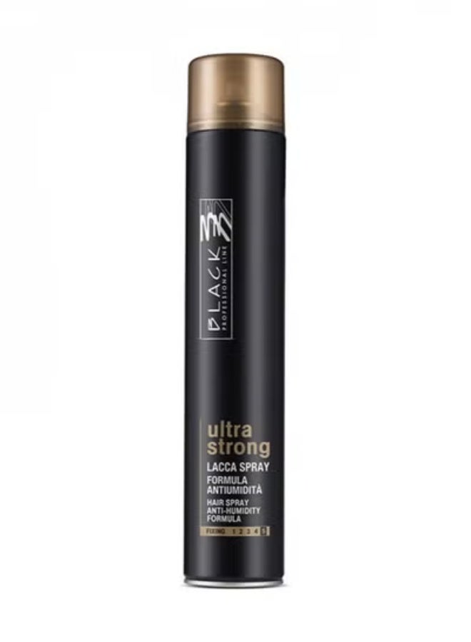 بلاك بخاخ مثبت للشعر مضاد للرطوبة الترا سترونج من بلاك بروفاشينال 500مل