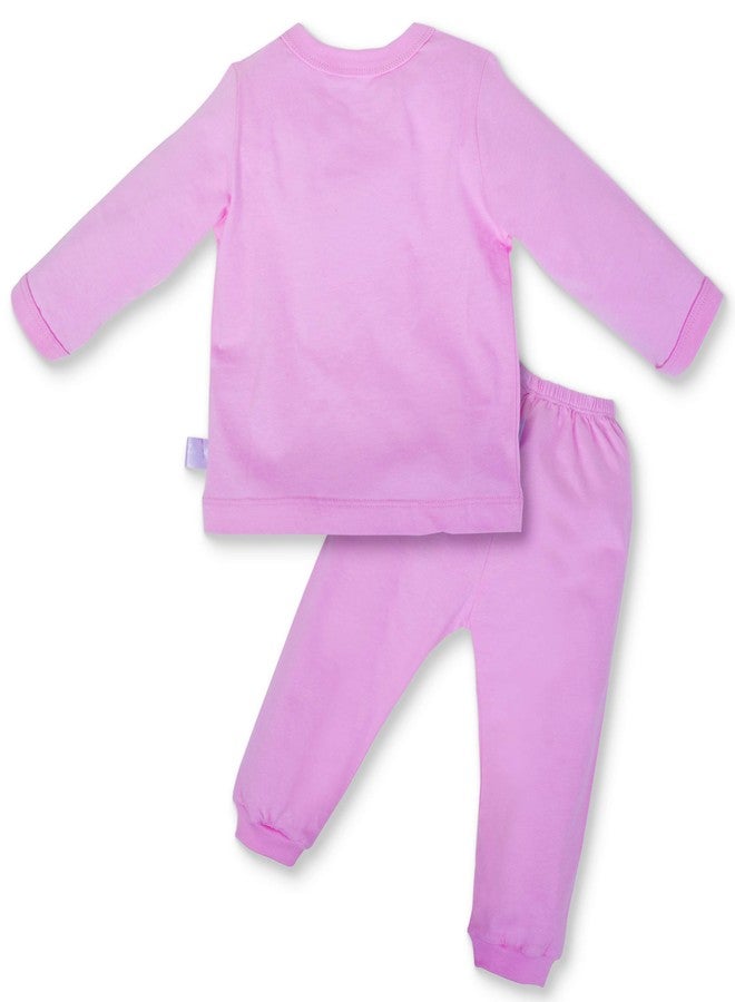 Pokory Baby Suit Full Sleeves Hoisery Cotton Babysuit for Baby Boy and Baby Girl |Soft Comfortable Infant Clothing Pink Colour Size: 3 - Image 2