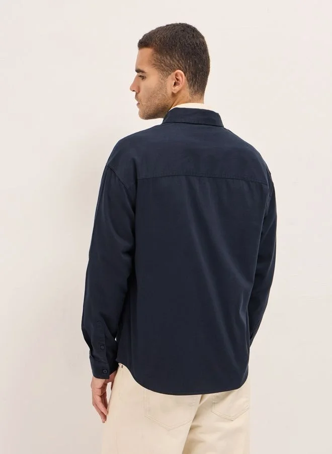 THE BEAR HOUSE Men's Shirt for Casual and Formal Wear | Classic Button-Down Style for Office, Daily Use, Travel, Events & All-Season Outfits | Versatile & Stylish Wardrobe Essential for Every Occasion