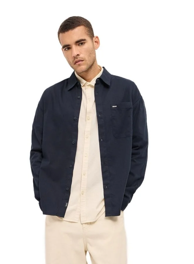 THE BEAR HOUSE Men's Shirt for Casual and Formal Wear | Classic Button-Down Style for Office, Daily Use, Travel, Events & All-Season Outfits | Versatile & Stylish Wardrobe Essential for Every Occasion