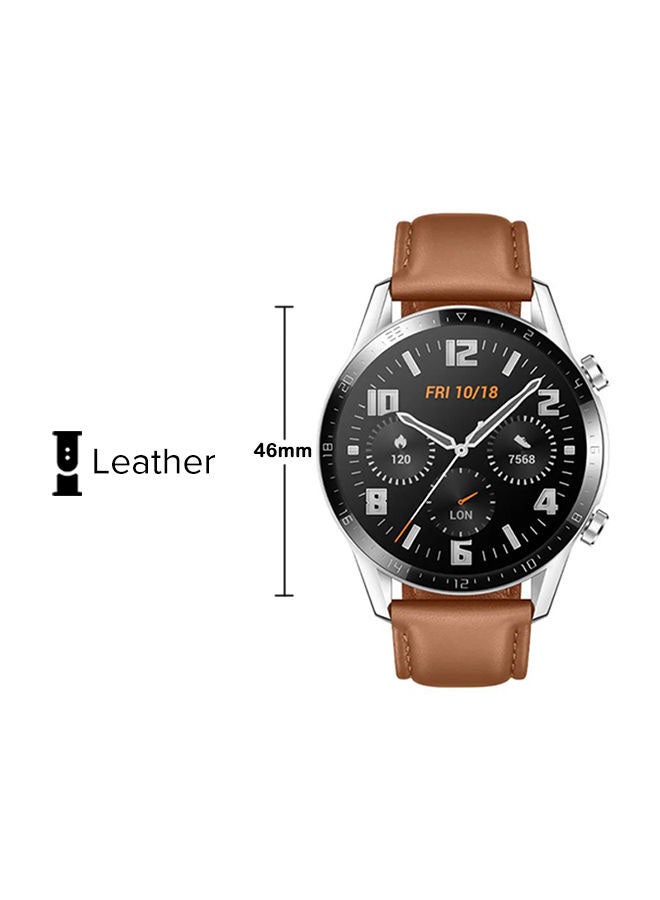 HUAWEI GT2 Smartwatch  Classic Edition With 14 Days Battery 46mm Pebble Brown - Image 3