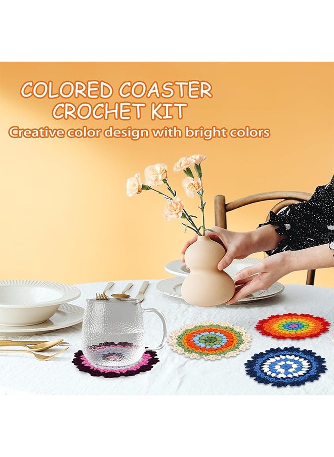 Lemon Crochet Kit for Beginners - Crochet Starter Kits with Step-by-Step Video Tutorials, Beginner Crochet Kit for Adults Kids Crochet Lovers (Coaster)  - Image 4
