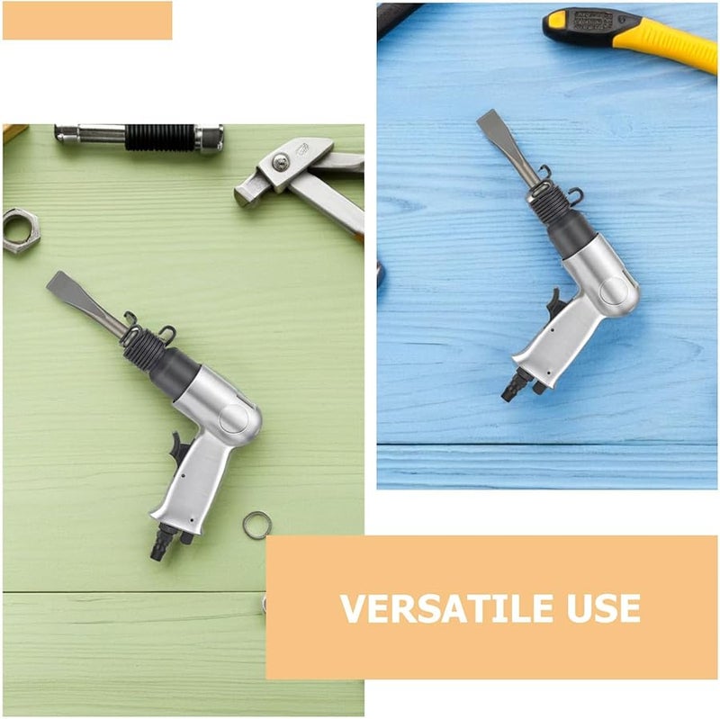 Heavy Duty Air Hammer Chisel Set Pneumatic Tool Kit for Automotive Metal Construction - Image 5