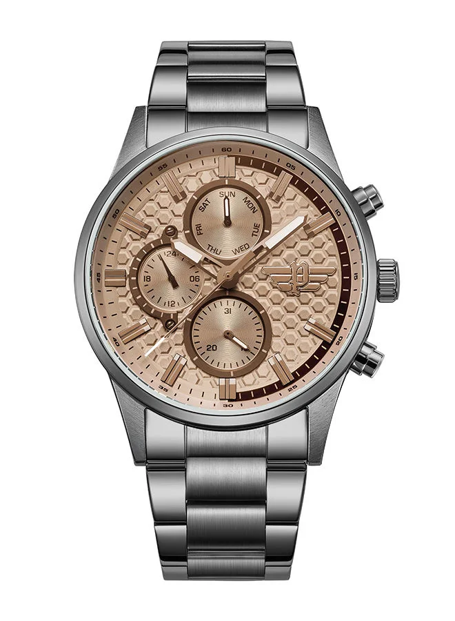 POLICE Tauriko Watch For Men Grey Dial And Black Bracelet