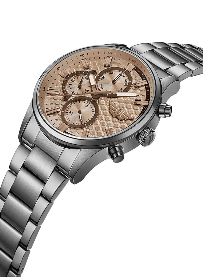 POLICE Tauriko Watch For Men Grey Dial And Black Bracelet