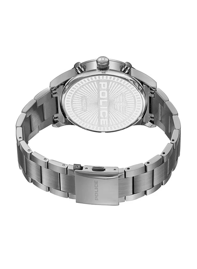 POLICE Tauriko Watch For Men Grey Dial And Black Bracelet