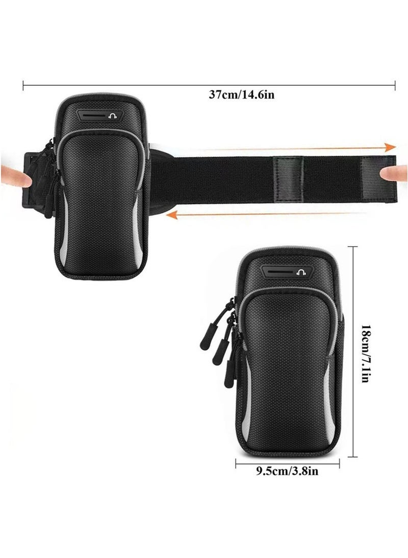 Generic Running Armband Phone Holder for Running Phone Arm Bands for Running Sports Phone Holder with Adjustable Band for iPhone 13 Pro Max 12 11 Xs Xr 8 7 Galaxy S20 S10 S9 S8 and Note 20 Ultra  - Image 2