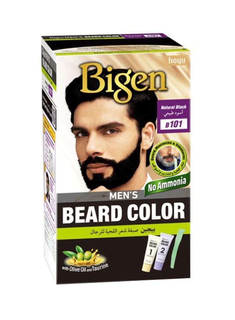 بايجن بيجين صبغة لحية "B101" خالية من الامونيا للرجال ، لون اسود طبيعي - Image 1