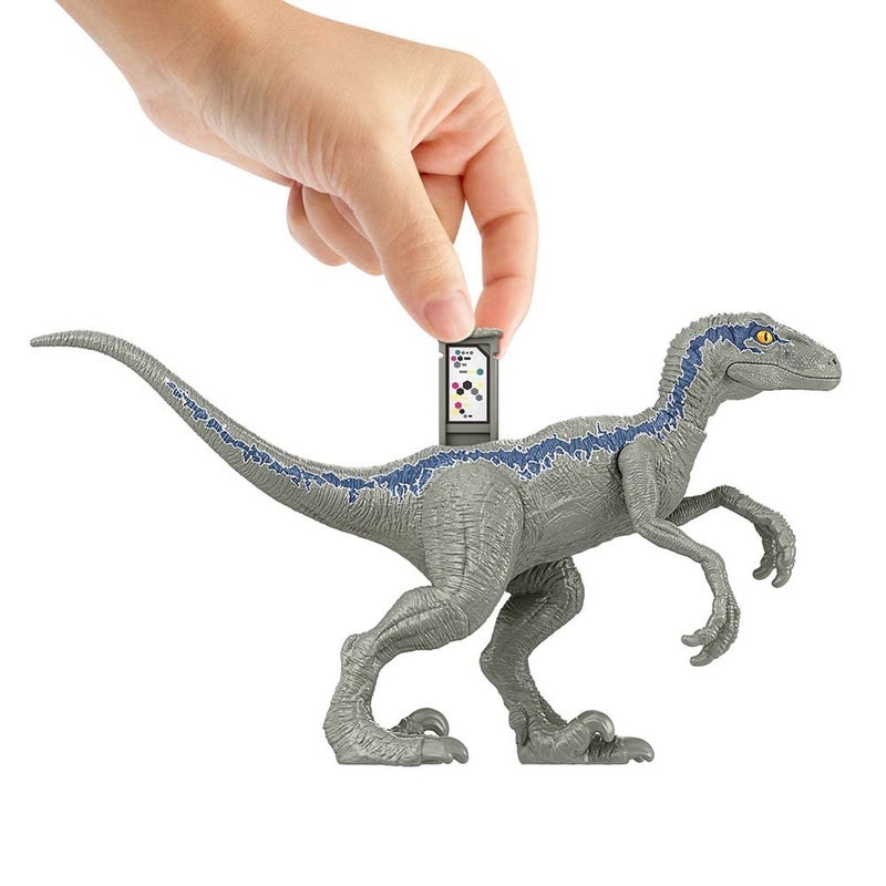 Jurassic World Dominion 2022 Movie Series Ferocious Pack Velociraptor Blue - Image 2