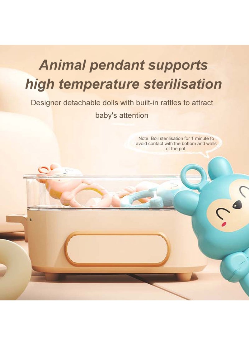 MaBaby Baby Gyms Play Mats Musical Activity Center Baby Piano Gym Mat Tummy Time Padded Mat for Newborn Toddler Infants - Image 5