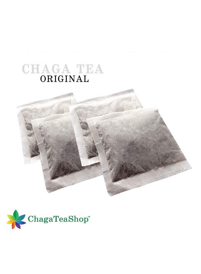 ChagaTeaShop Siberian Chaga Mushroom Individual Filter Tea Bags Original 50 Filter Bags Net Wt 3.5 Oz (100g) - Image 3
