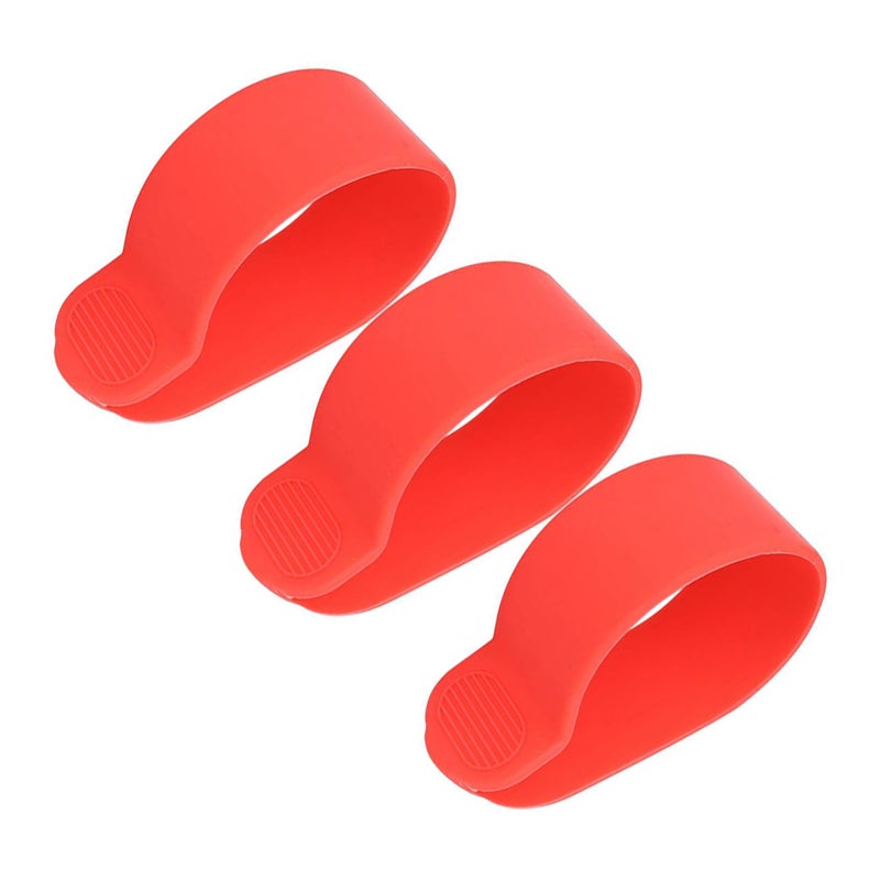 Finger Dial Sleeve: Red Elastic Silicone, Durable Lightweight Non-slip - Scratch Resistant Finger Dial Cover for Electric Scooter 1s/Es1/Es2/Es3/Es4/Max G30/M365 - Image 1