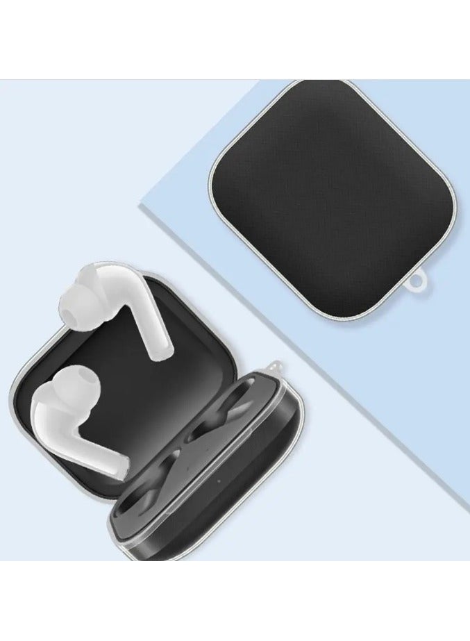 جراب متوافق مع OnePlus Buds 3، جراب TPU واقي مع سلسلة مفاتيح لـ OnePlus Buds Pro (شفاف) - Image 3