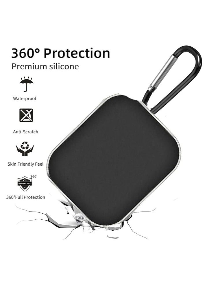 جراب متوافق مع OnePlus Buds 3، جراب TPU واقي مع سلسلة مفاتيح لـ OnePlus Buds Pro (شفاف) - Image 2