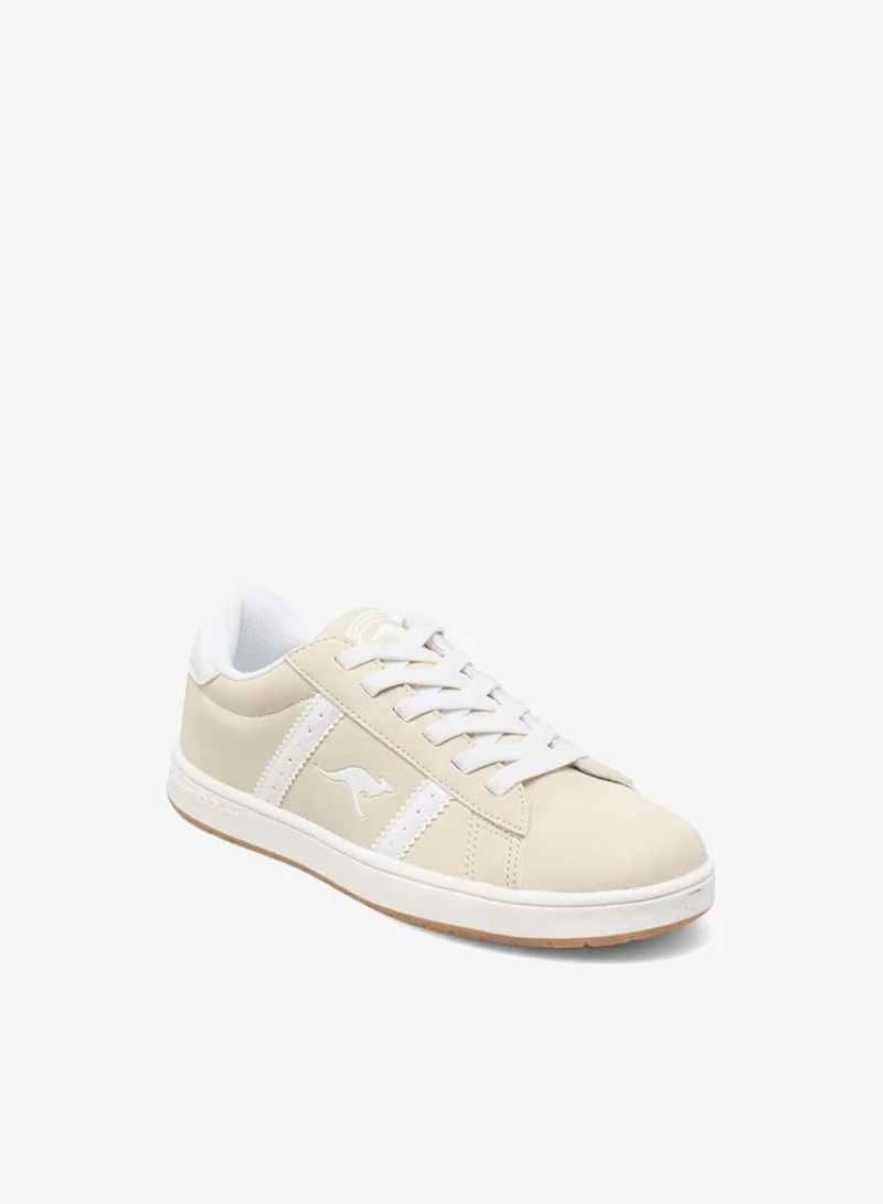 kangaROOS Boys' Logo Detail Sneakers with Lace-Up Closure
