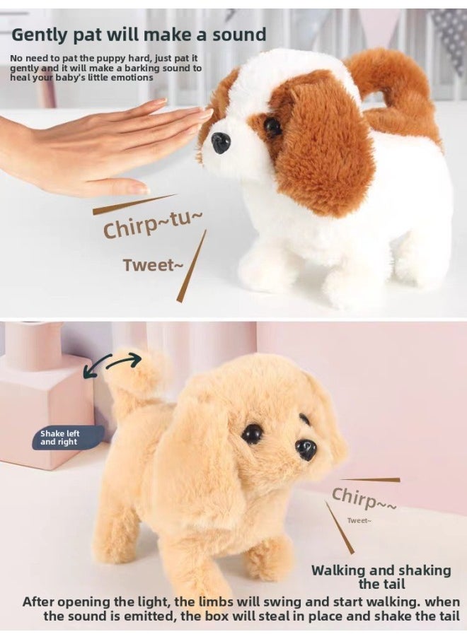 Source Manufacturers Explosions Teddy Electric Talking Plush Toys For Children's Dogs Jumping Rabbit-Color:Orange  - Image 5
