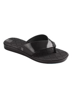 FEM-ZAXY   MOMENT   THONG   FEM  SLIPPER-BLACK