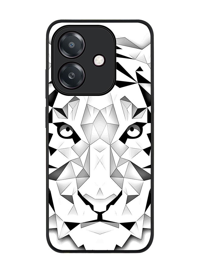 Stylizedd For Oppo A5i Case,Slim fit Camera Protection, Shockproof Thin Phone cover  - Poly Tiger